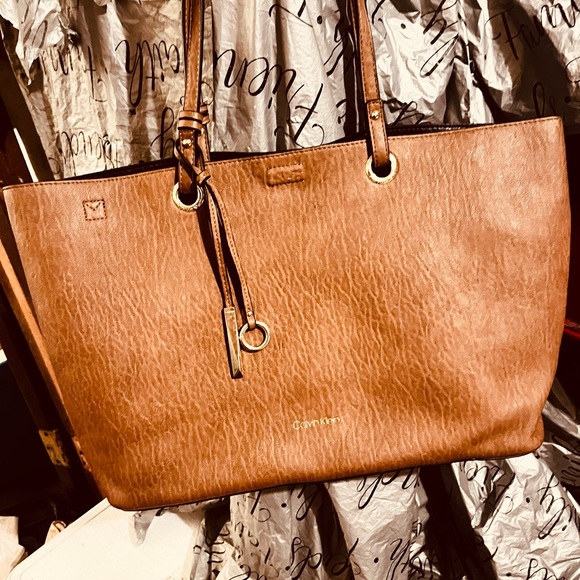 Calvin Klein Bags Calvin Klein Large Brown Bag Poshmark